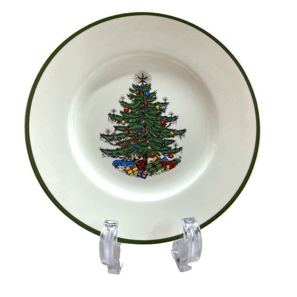 Cuthbertson Other - Original Christmas Tree (Narrow Green Band) CUTHBERTSON Bread & Butter Plate